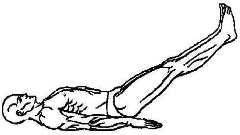 Da biste podmladili tkiva prostate, trebalo bi da izvršite podizanje nogu iza glave. 